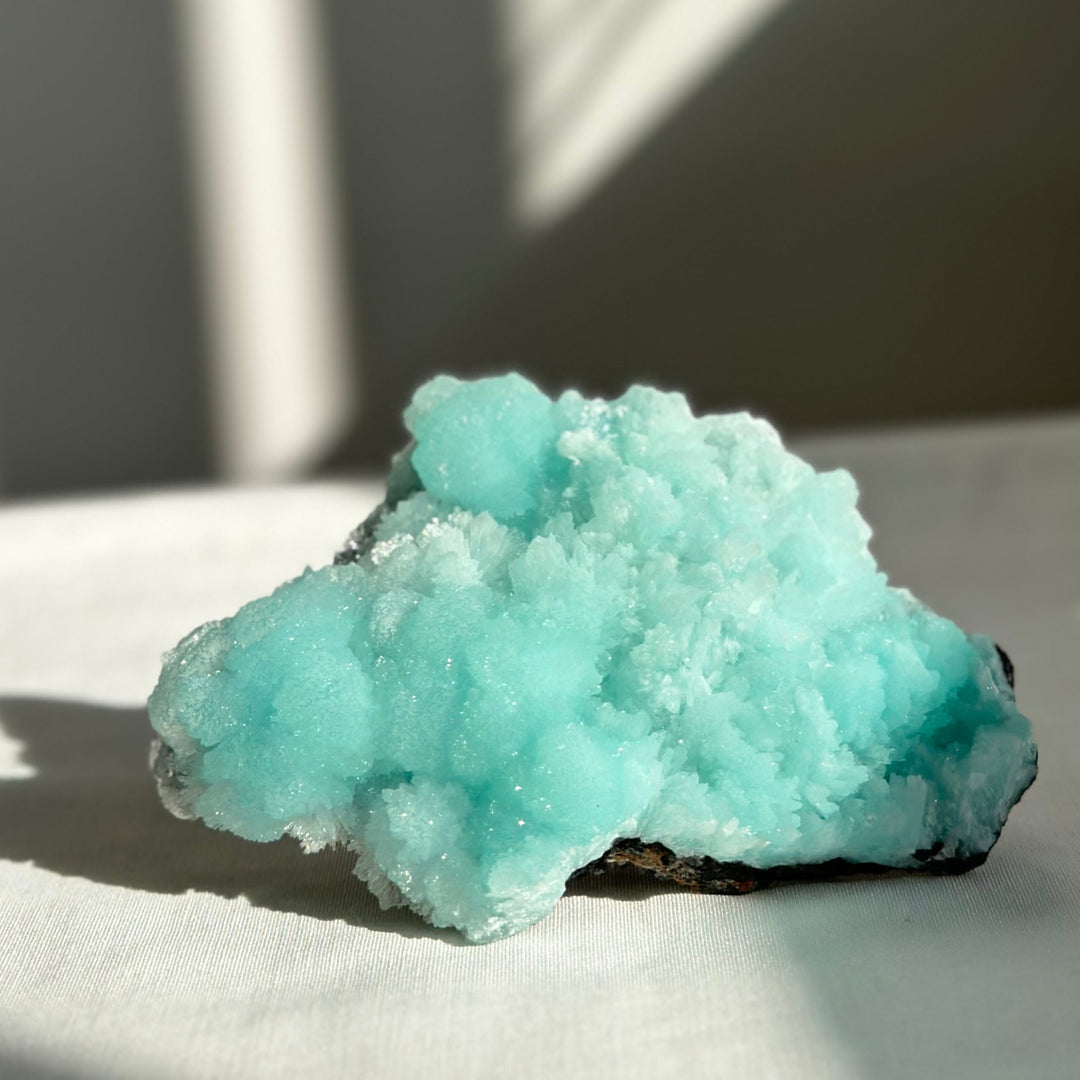 Blue Aragonite 藍霰石