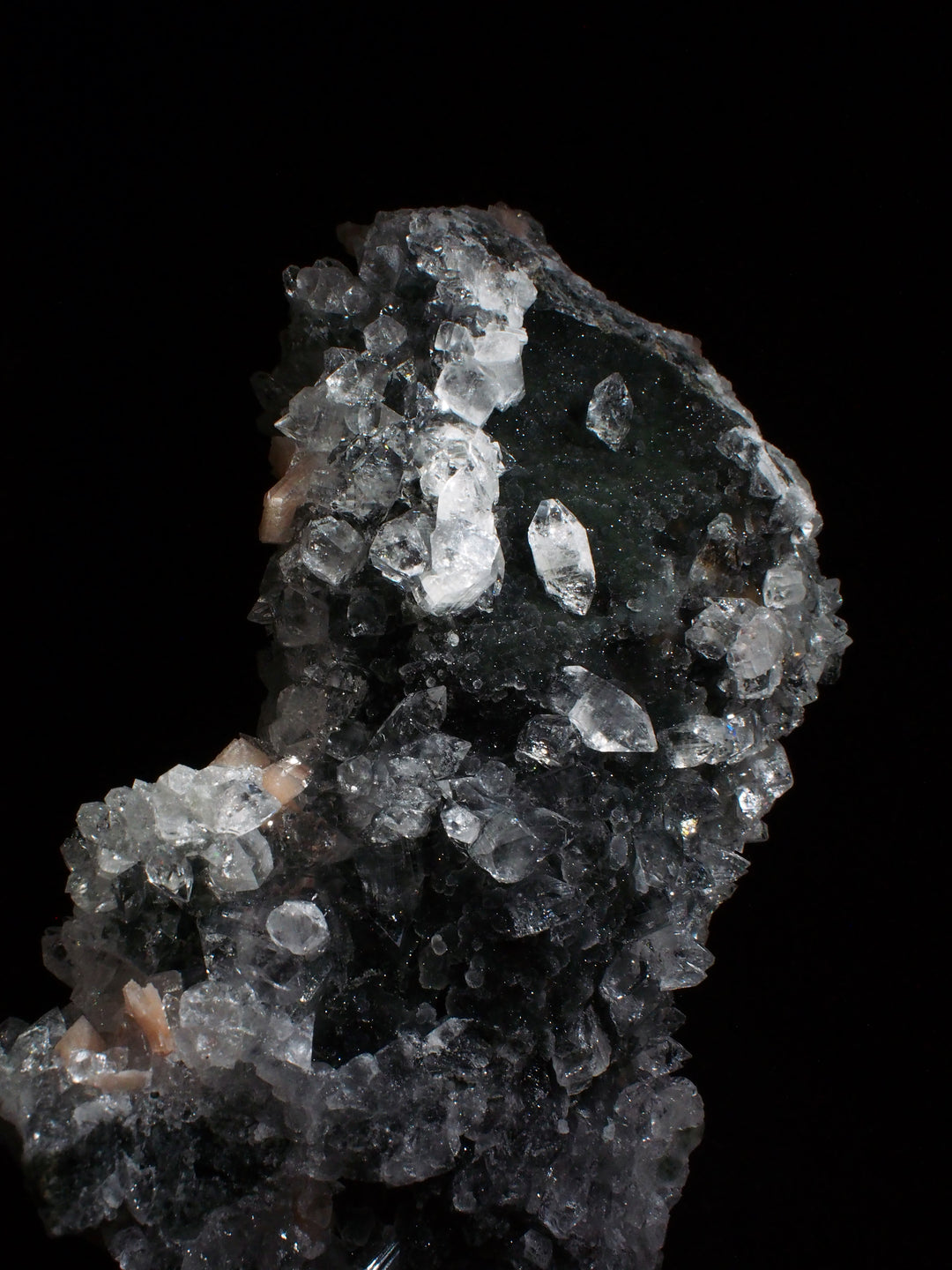 Apophyllite with Stilbite 魚眼石與輝沸石共生